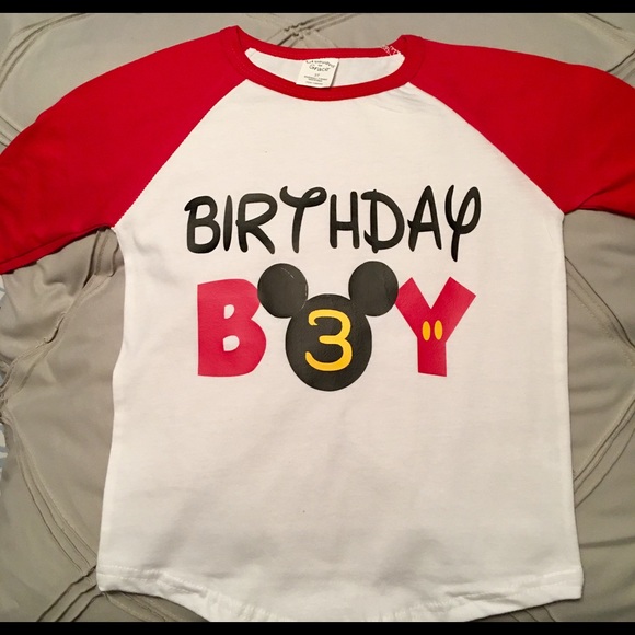 disney birthday boy shirt